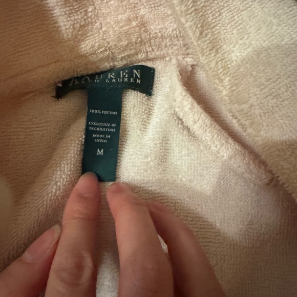 Lauren Ralph Lauren pink robe medium - Picture 3 of 4